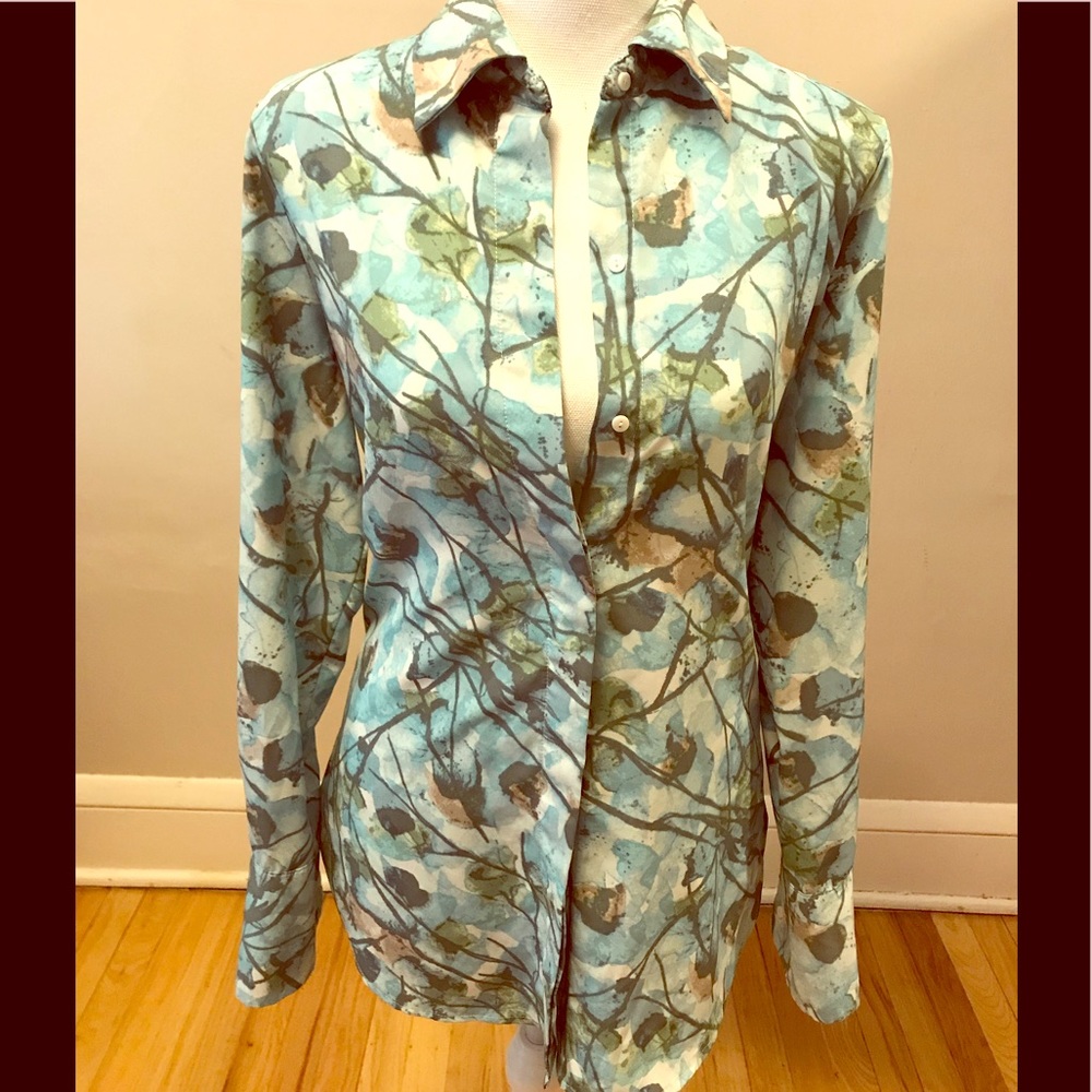 Prologue Patterned Button Down